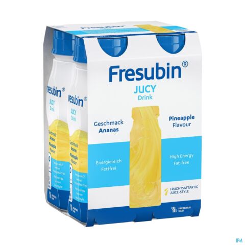 Fresubin Jucy Drink Ananas Bouteille 4x200ml