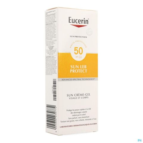 Eucerin Sun LEB Protection Allergie Visage & Corps Crème-Gel IP50 Tube 150ml