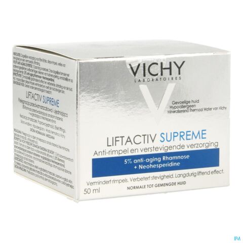 Vichy Liftactiv Supreme Crème de Jour Peaux Normales à Mixtes Pot 50ml
