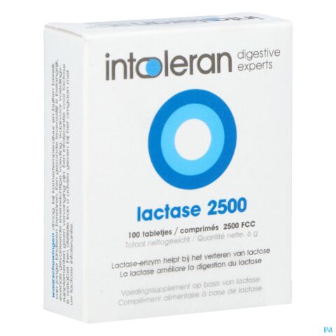 Intoleran Lactase 2500 Fcc Comp 100