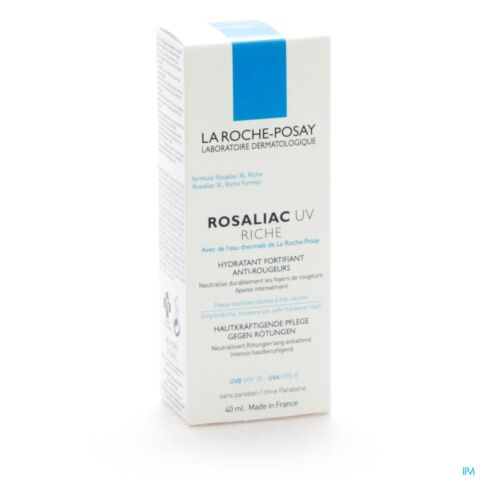 La Roche-Posay Rosaliac UV Riche Hydratant Anti-Rougeurs Tube 40ml
