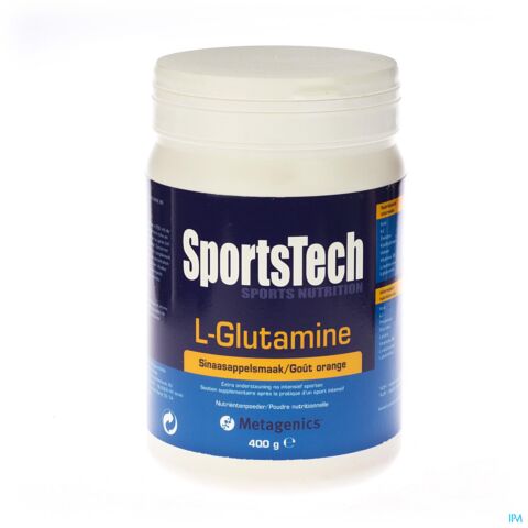 Sportstech l-glutamine Orange 400g 2010 Metagenics