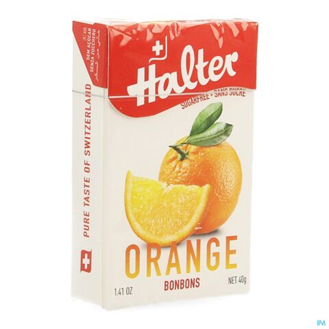 Halter Bonbon Orange Ss 40g