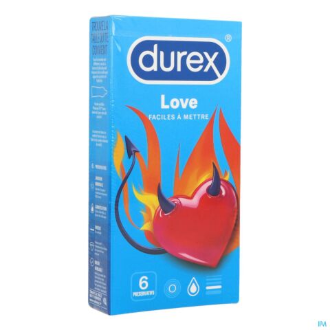 Durex Love 6 Préservatifs