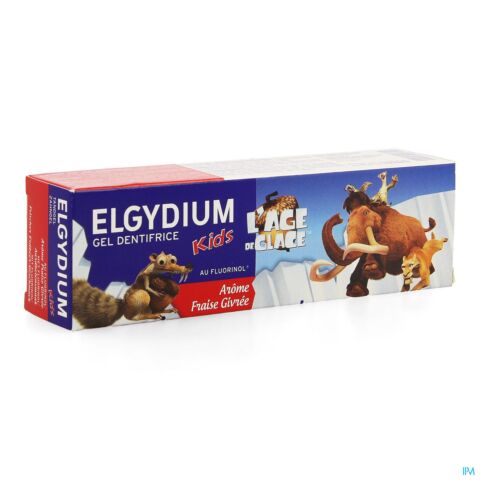 Elgydium Kids Dentifr. Fraise Ice Age 2-6ans 50ml