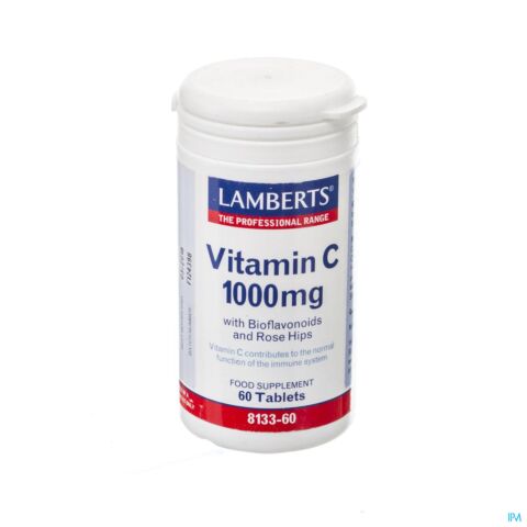 Lamberts Vitamine C 1000mg 60 Comprimés