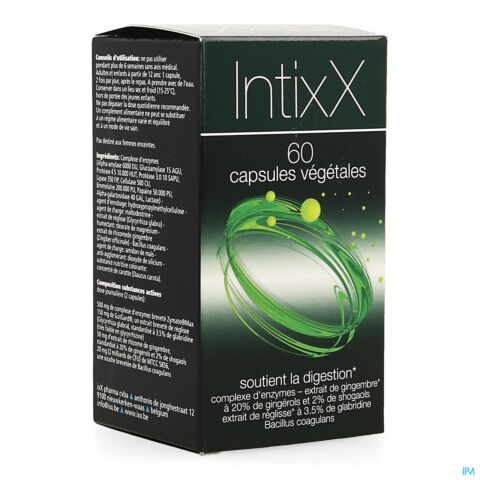 ixX Pharma IntixX Digestion 60 Gélules Végétales
