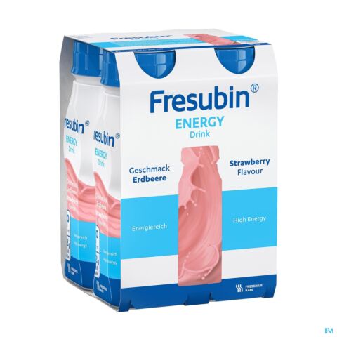 Fresubin Energy Drink Fraise Bouteille 4x200ml