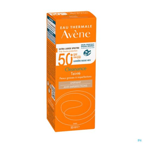 Avene Sol Spf50+ Cleanance Teinte 50ml
