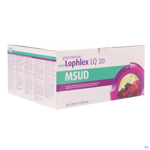 Msud Lophlex Lq 20 Juicy Fruits Des Bois 30x125ml