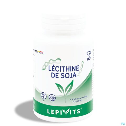 Lepivits Lecithine De Soya 1200mg Caps 60