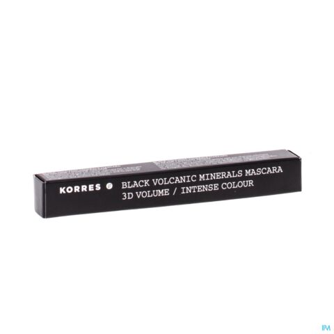 Korres Mascara 3D Volume & Couleur Intense Noir 8ml