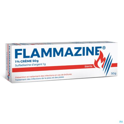 Flammazine 1% Crème Tube 50g