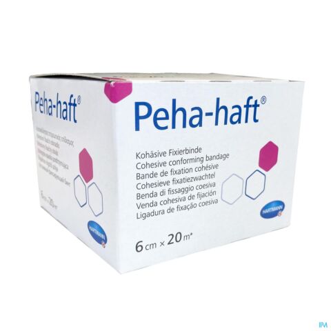 Hartmann Peha-Haft Sans Latex 6cmx20m 1 Pièce