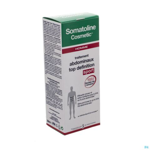 Somatoline Cosmetic Homme Abdominaux Top Definition Tube 200ml