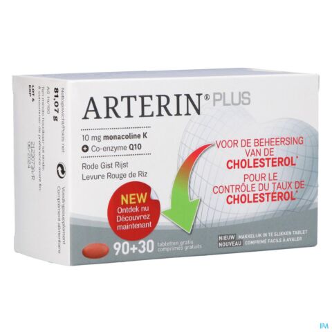 Arterin Plus 90 Comprimés + 30 Comprimés GRATUITS