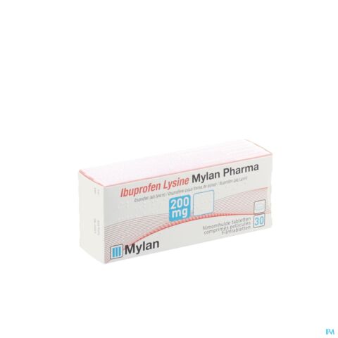 Ibuprofen Lysine Mylan Pharma Comp Pell 30x200mg