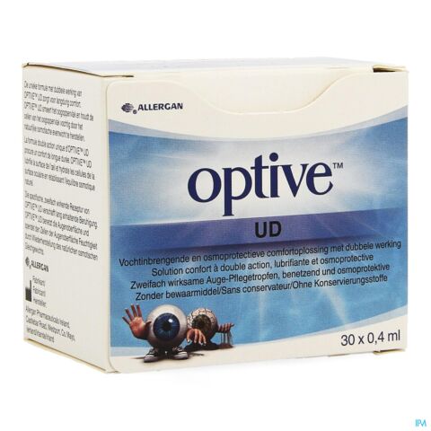Optive Solution Confort Dble Act.ster Ud 30x0,4ml