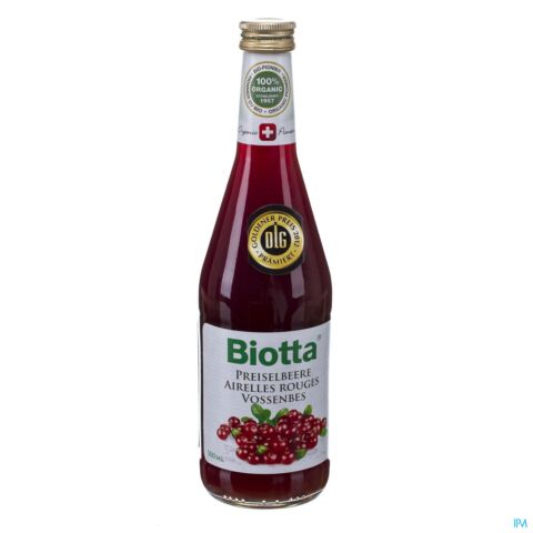 Biotta Bio Airelles Rouges Plus 500ml