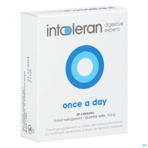 Intoleran Once A Day Caps 30