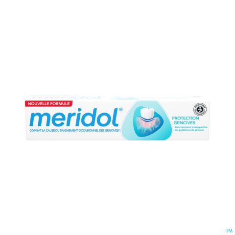 Meridol Dentifrice Anti Plaque Dentaire Irritation des Gencives Tube 75ml