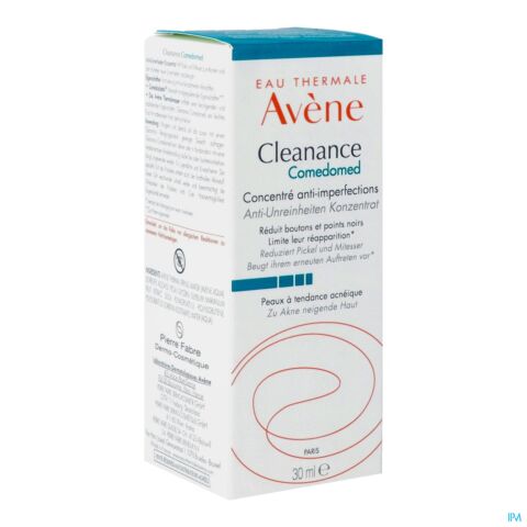 Avène Cleanance Comedomed Concentré Anti-Imperfections Flacon Pompe 30ml