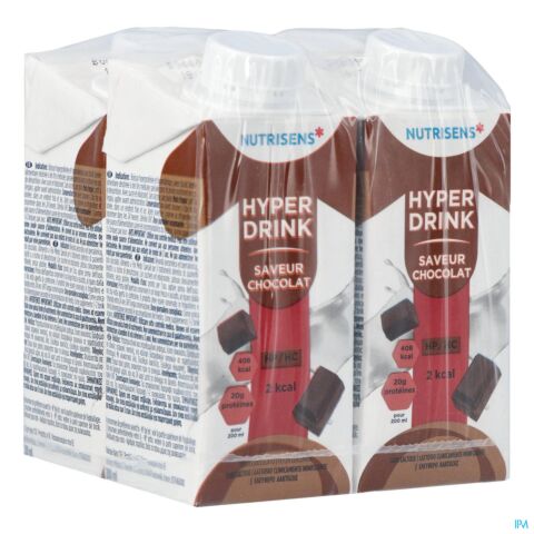 NUTRISENS HYPERDRINK HP/HC 2KCAL CHOCO 4