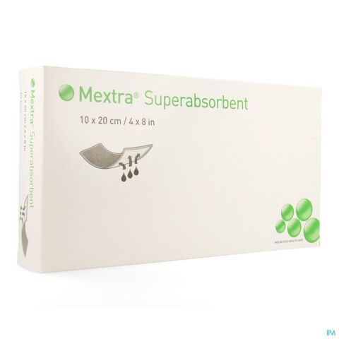 Mextra Superabsorbent Nf 10,0x20,0cm 10 610720