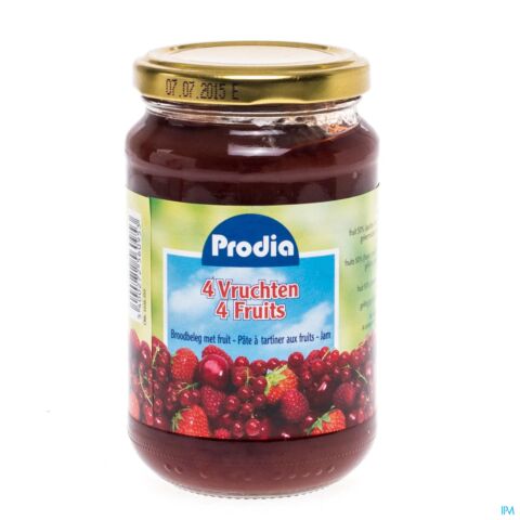 Prodia Confiture 4 Fruits Plus Fructose 370g 6095