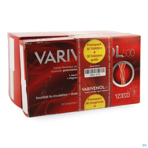 Varivenol Comp 90 + Comp 30 Gratuit