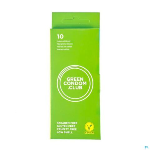 Green Condom Preservatifs Vegan 10