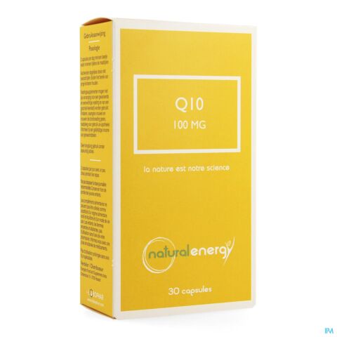 Natural Energy Q10 100mg 30 Gélules