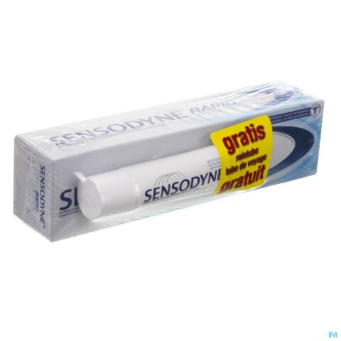 Sensodyne Dentif Rapid 75ml+minitube 20ml