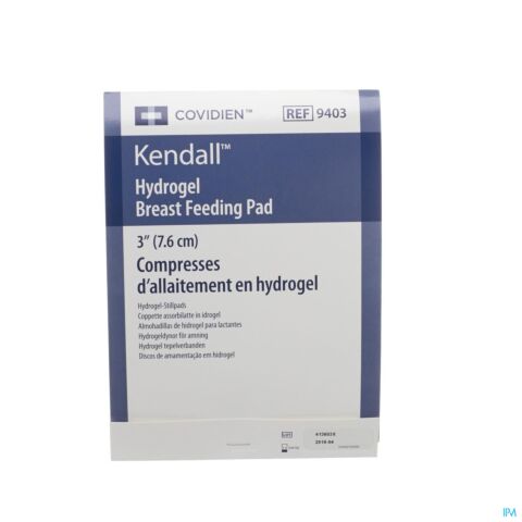 Kendall Cp Allaitement Hydrogel Diam 76cm 1 Paire