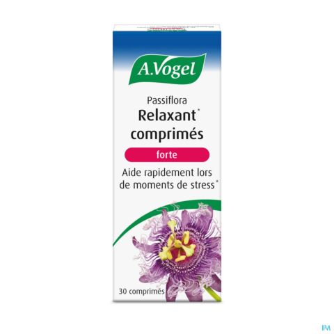 A. Vogel Passiflora Complex Forte Relaxant 30 Comprimés