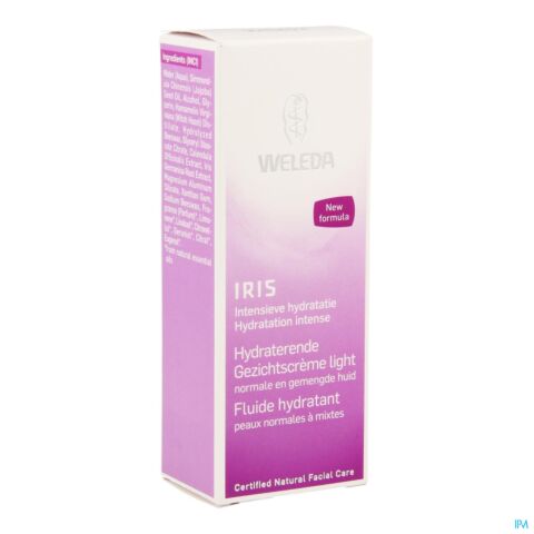 Weleda Fluide Hydratant à l'Iris Tube 30ml