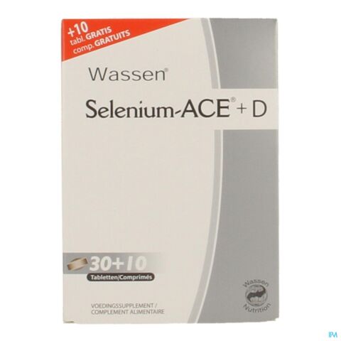 Revogan Selenium-ACE+D 30 Comprimés + 10 Comprimés Gratuits