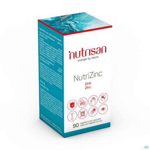 Nutrisan NutriZinc Nutrizinc 90 Gélules Végétariennes