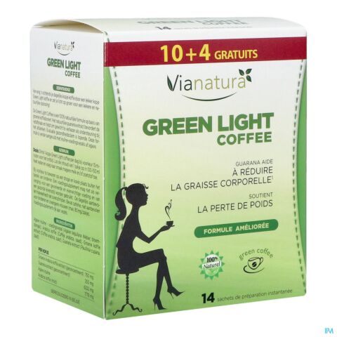 Vianatura Green Light Coffee Sach 10+4 Gratis