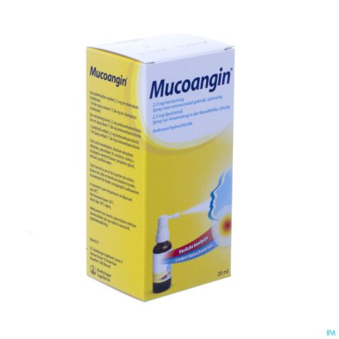 Mucoangin 2,5mg Pulv Sol Pulv Buccale 20ml