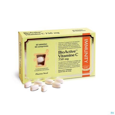 Pharma Nord BioActive Vitamine C 750mg 60 Comprimés