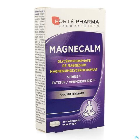 Forté Pharma MagneCalm Stress & Fatigue 40 Comprimés