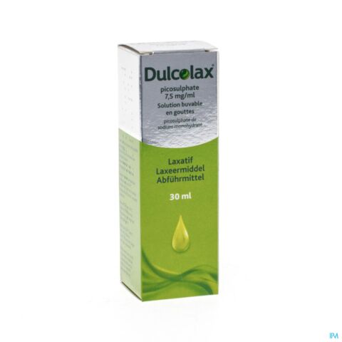 Dulcolax Picosulphate 7,5mg/ml Laxatif Solution Buvable en Gouttes Flacon 30ml