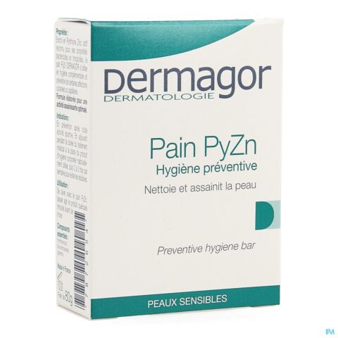 Dermagor Pain Zn Pyrithion 2% Sans Savon 80g