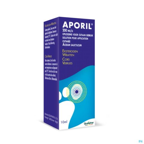 Aporil 200mg/g Sol Application Cutanee 10ml