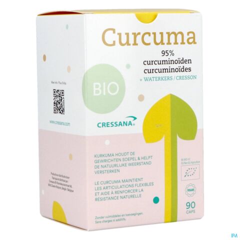 Cressana Bio Curcuma Caps 90
