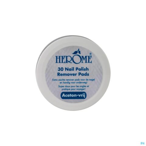 Caring Nail Polish Remover Pads 30