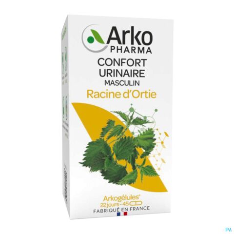 Arkopharma Arkogélules Racine d'Ortie Confort Urinaire 45 Gélules