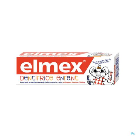 Elmex Dentifrice Enfant jusqu'à 6 ans Tube 50ml