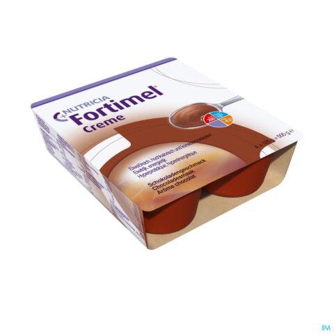 Fortimel Crème Chocolat Pot 4x125g
